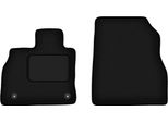 Wielganizator Tappetini Auto Velours Anteriori Adatto Per Nissan Leaf I (2010-2017, Hatchback) Neri, Set 2 Pz, Con Fissaggi