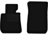 Wielganizator Tappetini Auto Velours Anteriori Adatto Per Bmw 3 E92 (2004-2011, Coupé) Neri, Set 2 Pz, Con Fissaggi
