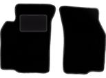 Wielganizator Tappetini Auto Velours Anteriori Adatto Per Mitsubishi Colt V (CJ0) (1996-2003, Hatchback) Neri, Set 2 Pz, Con Fissaggi