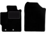 Wielganizator Tappetini Auto Velours Anteriori Adatto Per Toyota Yaris Iv Hybrid (2020-, Hatchback) Neri, Set 2 Pz, Con Fissaggi