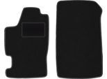 Wielganizator Tappetini Auto Velours Anteriori Adatto Per Renault Laguna I (1994-2001, Station Wagon, Liftback) Neri, Set 2 Pz, Con Fissaggi