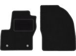 Wielganizator Tappetini Auto Velours Anteriori Adatto Per Ford Tourneo Connect (2013-2017, Furgoncino) Neri, Set 2 Pz, Con Fissaggi