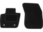 Wielganizator Tappetini Auto Velours Anteriori Adatto Per Ford Mondeo MK5 (2015-, Berlina, Station Wagon) Neri, Set 2 Pz, Con Fissaggi