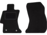 Wielganizator Tappetini Auto Velours Anteriori Adatto Per Subaru Impreza V (2016-, Hatchback, Station Wagon) Neri, Set 2 Pz, Con Fissaggi