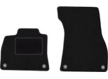 Wielganizator Tappetini Auto Velours Anteriori Adatto Per Audi E-Tron (2018-, Suv) Neri, Set 2 Pz, Con Fissaggi