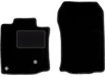 Wielganizator Tappetini Auto Velours Anteriori Adatto Per Toyota Land Cruiser J150 (2009-, Fuoristrada) Neri, Set 2 Pz, Con Fissaggi