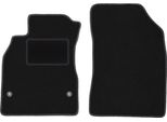 Wielganizator Tappetini Auto Velours Anteriori Adatto Per Renault Fluence (2009-2016, Berlina) Neri, Set 2 Pz, Con Fissaggi