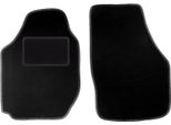 Wielganizator Tappetini Auto Velours Anteriori Adatto Per Toyota RAV4 I (1994-2000, Suv) Neri, Set 2 Pz, Con Fissaggi