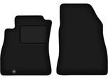Wielganizator Tappetini Auto Velours Anteriori Adatto Per Nissan Pulsar C13 (2014-, Hatchback) Neri, Set 2 Pz, Con Fissaggi