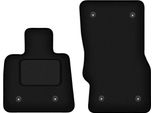 Wielganizator Tappetini Auto Velours Anteriori Adatto Per Alfa Romeo Stelvio Q4 (4WD) 4X4 (2017-, Suv) Neri, Set 2 Pz, Con Fissaggi