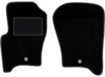Wielganizator Tappetini Auto Velours Anteriori Adatto Per Range Rover Sport I (2005-2012, Suv) Neri, Set 2 Pz, Con Fissaggi