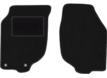 Wielganizator Tappetini Auto Velours Anteriori Adatto Per Rover 25 (1999-2005, Hatchback) Neri, Set 2 Pz, Con Fissaggi