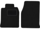 Wielganizator Tappetini Auto Velours Anteriori Adatto Per Porsche 944 (1976-1988, Coupé) Neri, Set 2 Pz, Con Fissaggi