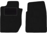 Wielganizator Tappetini Auto Velours Anteriori Adatto Per Dodge Durango I (1997-2003, Suv) Neri, Set 2 Pz, Con Fissaggi