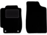Wielganizator Tappetini Auto Velours Anteriori Adatto Per Toyota Corolla E10 (1992-1997, Hatchback, Station Wagon, Berlina) Neri, Set 2 Pz, Con Fissaggi
