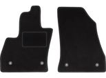 Wielganizator Tappetini Auto Velours Anteriori Adatto Per Fiat 500L (2012-, Minivan) Neri, Set 2 Pz, Con Fissaggi