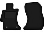 Wielganizator Tappetini Auto Velours Anteriori Adatto Per Subaru Xv (2011-2017, Crossover) Neri, Set 2 Pz, Con Fissaggi