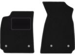Wielganizator Tappetini Auto Velours Anteriori Adatto Per Audi A4 B5 (1995-1999, Berlina, Station Wagon, Avant) Neri, Set 2 Pz, Con Fissaggi