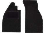 Wielganizator Tappetini Auto Velours Anteriori Adatto Per Volkswagen Garbus (1938-2003, 0) Neri, Set 2 Pz, Con Fissaggi