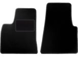 Wielganizator Tappetini Auto Velours Anteriori Adatto Per Tesla S I (2012-2016, Berlina) Neri, Set 2 Pz, Con Fissaggi