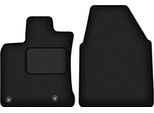 Wielganizator Tappetini Auto Velours Anteriori Adatto Per Nissan Qashqai I J10 (Szeroki) (2007-2013, Crossover) Neri, Set 2 Pz, Con Fissaggi