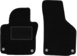 Wielganizator Tappetini Auto Velours Anteriori Adatto Per Skoda Yeti (2009-2017, Crossover) Neri, Set 2 Pz, Con Fissaggi