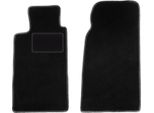 Wielganizator Tappetini Auto Velours Anteriori Adatto Per Jaguar XJ6 X300 (1994-1997, Berlina) Neri, Set 2 Pz, Con Fissaggi