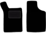 Wielganizator Tappetini Auto Velours Anteriori Adatto Per Renault 21 (1986-1996, Berlina) Neri, Set 2 Pz, Con Fissaggi
