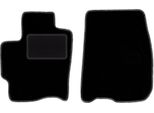 Wielganizator Tappetini Auto Velours Anteriori Adatto Per Mazda Premacy I (1999-2005, Minivan) Neri, Set 2 Pz, Con Fissaggi
