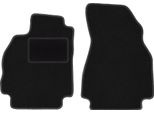 Wielganizator Tappetini Auto Velours Anteriori Adatto Per Renault Megane Ii (2002-2008, Station Wagon, Grandtour) Neri, Set 2 Pz, Con Fissaggi
