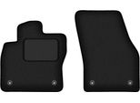 Wielganizator Tappetini Auto Velours Anteriori Adatto Per Skoda Kodiaq (2016-, Crossover) Neri, Set 2 Pz, Con Fissaggi