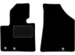 Wielganizator Tappetini Auto Velours Anteriori Adatto Per Kia Sorento Ii (2009-2015, Suv) Neri, Set 2 Pz, Con Fissaggi