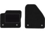 Wielganizator Tappetini Auto Velours Anteriori Adatto Per Jaguar E-Pace (2017-, Suv) Neri, Set 2 Pz, Con Fissaggi
