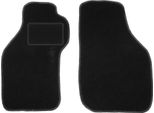 Wielganizator Tappetini Auto Velours Anteriori Adatto Per Mitsubishi Eclipse Iii (1999-2006, Coupé) Neri, Set 2 Pz, Con Fissaggi