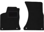Wielganizator Tappetini Auto Velours Anteriori Adatto Per Porsche Macan (2013-, Suv) Neri, Set 2 Pz, Con Fissaggi