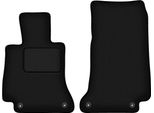 Wielganizator Tappetini Auto Velours Anteriori Adatto Per Mercedes E W213 (2015-, Berlina, Station Wagon, Liftback, Coupé) Neri, Set 2 Pz, Con Fissaggi