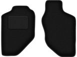 Wielganizator Tappetini Auto Velours Anteriori Adatto Per Opel Frontera B (1998-2006, 5 Porte) Neri, Set 2 Pz, Con Fissaggi