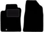 Wielganizator Tappetini Auto Velours Anteriori Adatto Per Toyota Camry Iv (1994-1998, Berlina) Neri, Set 2 Pz, Con Fissaggi