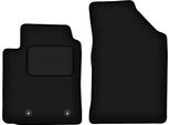 Wielganizator Tappetini Auto Velours Anteriori Adatto Per Toyota Yaris I (1999-2005, 5 Porte) Neri, Set 2 Pz, Con Fissaggi