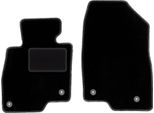 Wielganizator Tappetini Auto Velours Anteriori Adatto Per Mazda 3 Iii (Bm) (2013-, Hatchback, Berlina) Neri, Set 2 Pz, Con Fissaggi