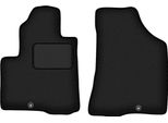 Wielganizator Tappetini Auto Velours Anteriori Adatto Per Hyundai Santafe Ii (2006-2012, 7 Persone) Neri, Set 2 Pz, Con Fissaggi