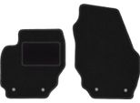 Wielganizator Tappetini Auto Velours Anteriori Adatto Per Volvo XC70 Iii (2007-2016, Station Wagon) Neri, Set 2 Pz, Con Fissaggi