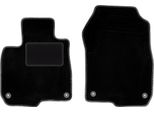 Wielganizator Tappetini Auto Velours Anteriori Adatto Per Honda CR-V V (2018-, Suv) Neri, Set 2 Pz, Con Fissaggi