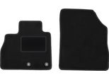 Wielganizator Tappetini Auto Velours Anteriori Adatto Per Renault Scenic Iv (2016-, Minivan) Neri, Set 2 Pz, Con Fissaggi