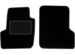 Wielganizator Tappetini Auto Velours Anteriori Adatto Per Jeep Wrangler Tj (1996-2006, Suv) Neri, Set 2 Pz, Con Fissaggi