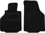 Wielganizator Tappetini Auto Velours Anteriori Adatto Per Porsche Boxster (Typ. 986) (1997-2004, Coupé, Cabriolet) Neri, Set 2 Pz, Con Fissaggi