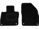 Wielganizator Tappetini Auto Velours Anteriori Adatto Per Honda Civic Viii (Ufo) (2006-2012, Hatchback) Neri, Set 2 Pz, Con Fissaggi