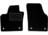 Wielganizator Tappetini Auto Velours Anteriori Adatto Per Volkswagen Polo Vi (2017-, Hatchback) Neri, Set 2 Pz, Con Fissaggi