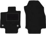 Wielganizator Tappetini Auto Velours Anteriori Adatto Per Toyota RAV4 V Hybrid (2019-, Suv) Neri, Set 2 Pz, Con Fissaggi