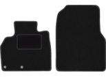 Wielganizator Tappetini Auto Velours Anteriori Adatto Per Renault Espace Iv (2002-2012, 7 Persone) Neri, Set 2 Pz, Con Fissaggi